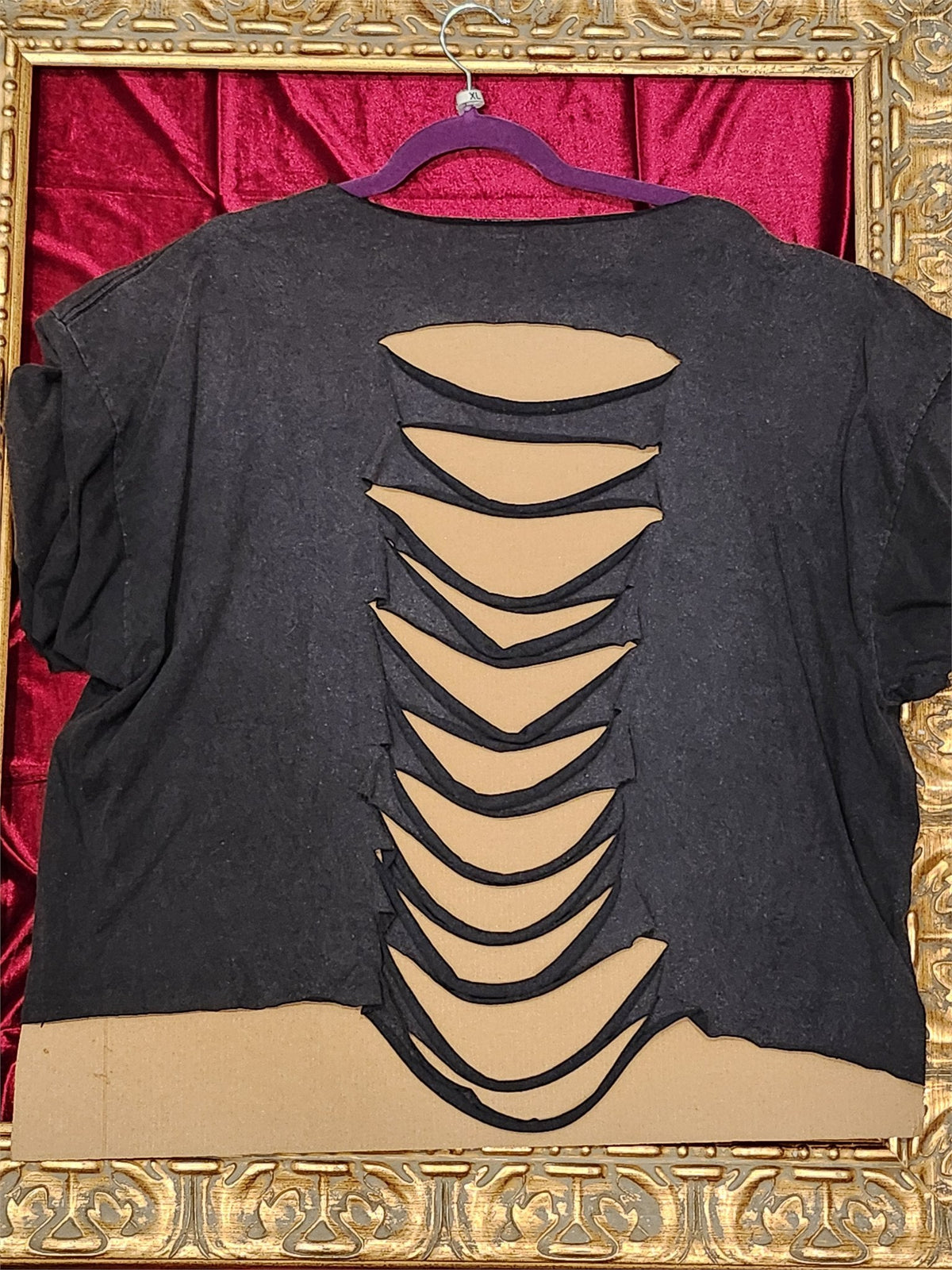 Just Do It Shirt – Upcycled One-of-a-Kind Women’s XL Reworked Shirt - additional view