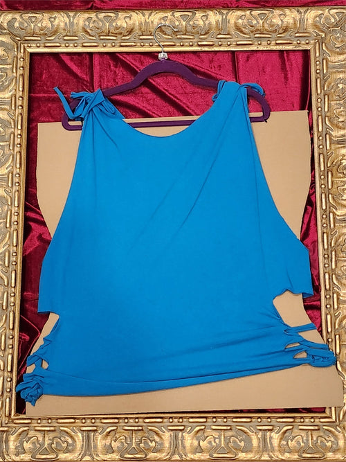 Cozumel Mexico Tank – Upcycled One-of-a-Kind Women’s XL Reworked Tank - additional view