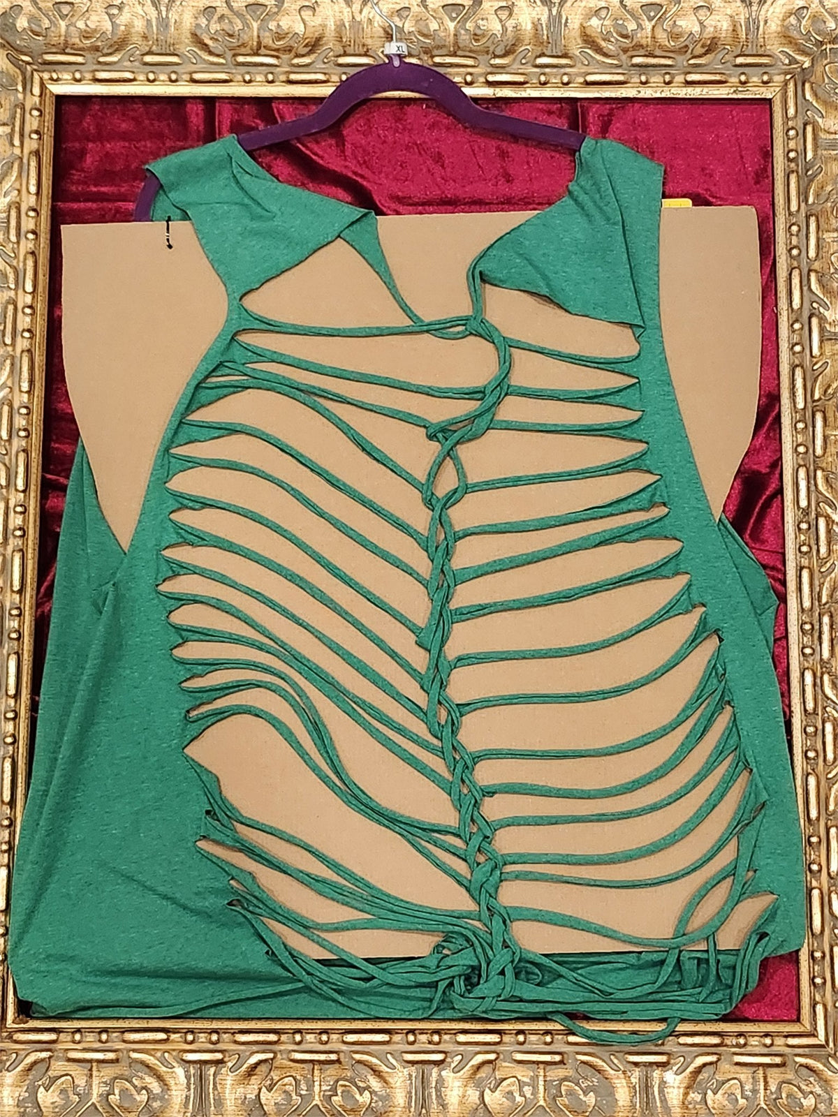 Lucky Tank – Upcycled One-of-a-Kind Women’s XL Reworked Tank - additional view