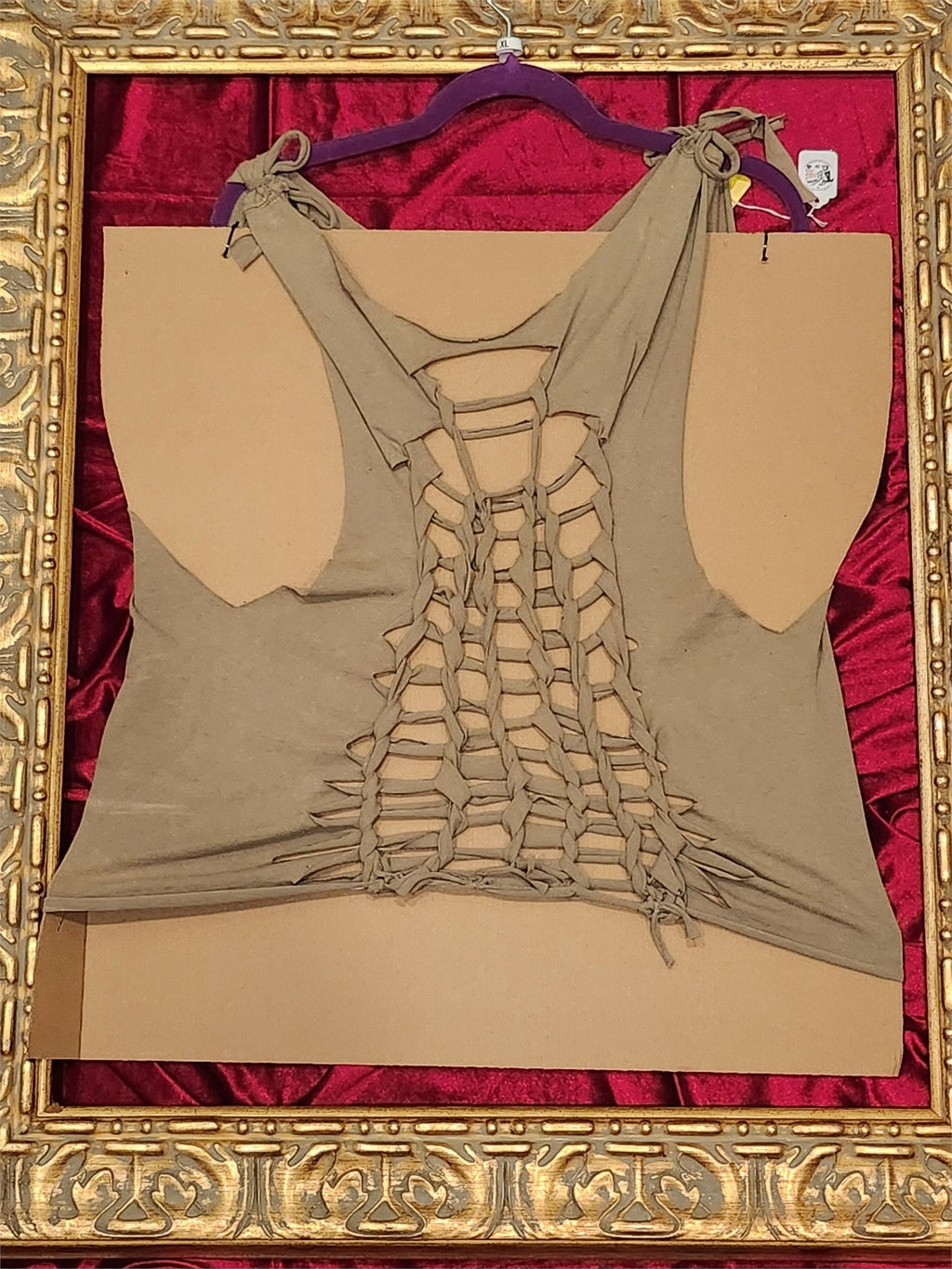 Branson Tank – Upcycled One-of-a-Kind Women’s XL Reworked Tank - additional view
