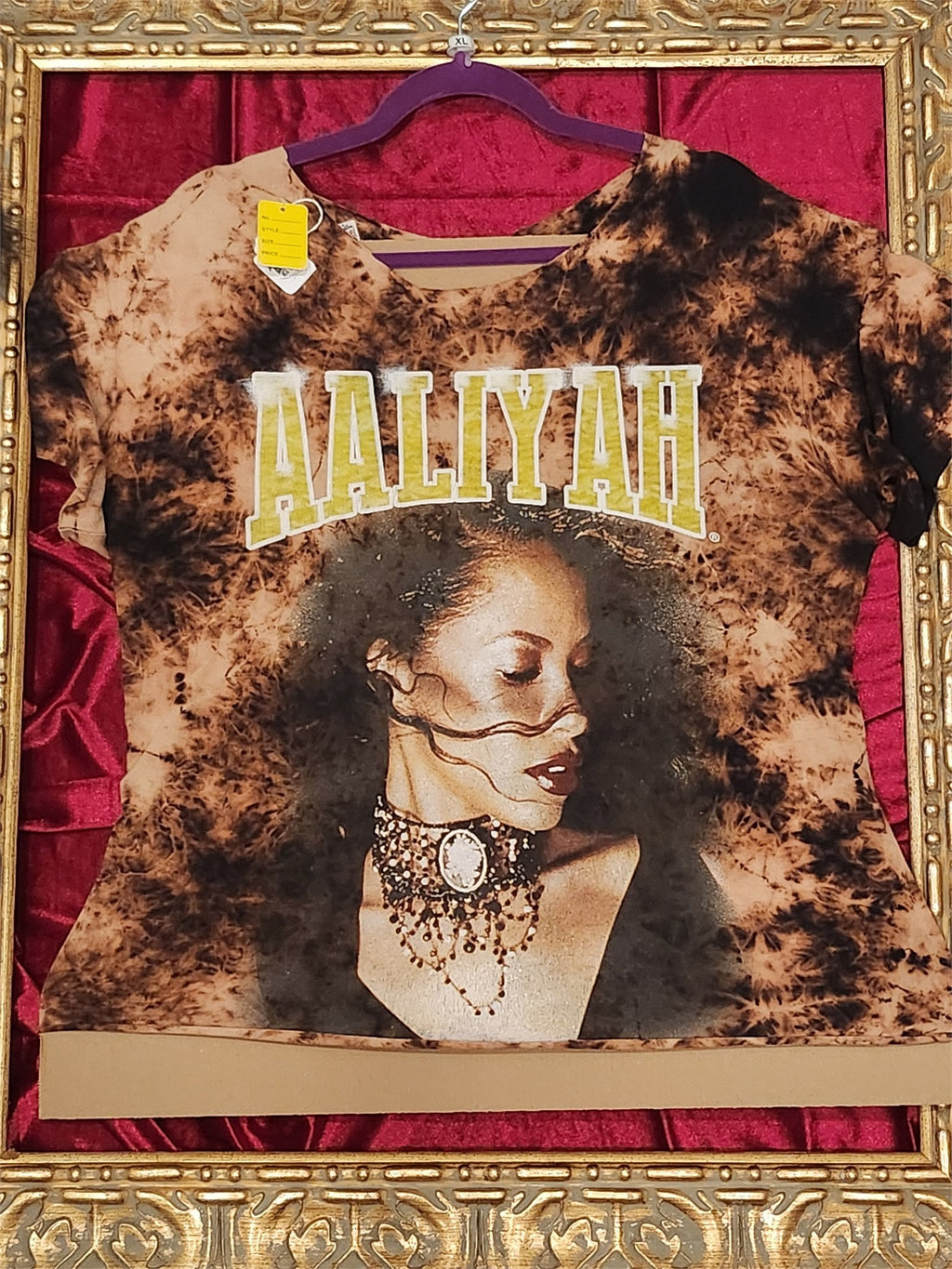 Aaliyah Shirt – Upcycled One-of-a-Kind Women’s XL Reworked Shirt