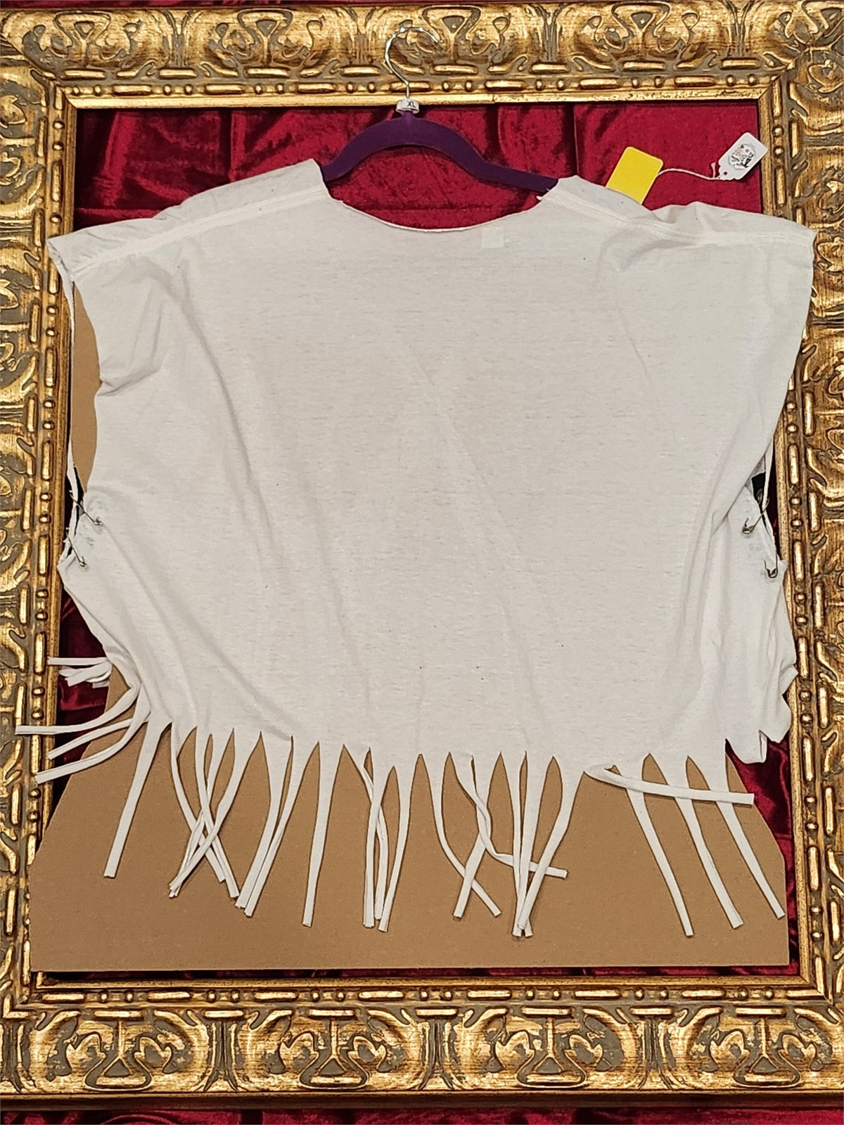 Friends Don’t Let Friends Do Drugs Shirt – Upcycled One-of-a-Kind Women’s XL Reworked Shirt - additional view