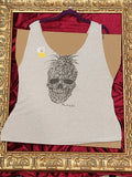 Pineapple Tank – Upcycled One-of-a-Kind Women’s XL Reworked Tank