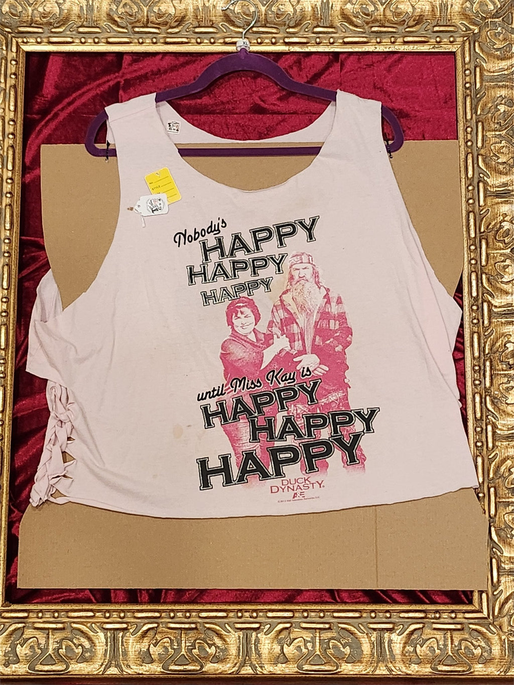 Duck Dynasty Tank – Upcycled One-of-a-Kind Women’s XL Reworked Tank