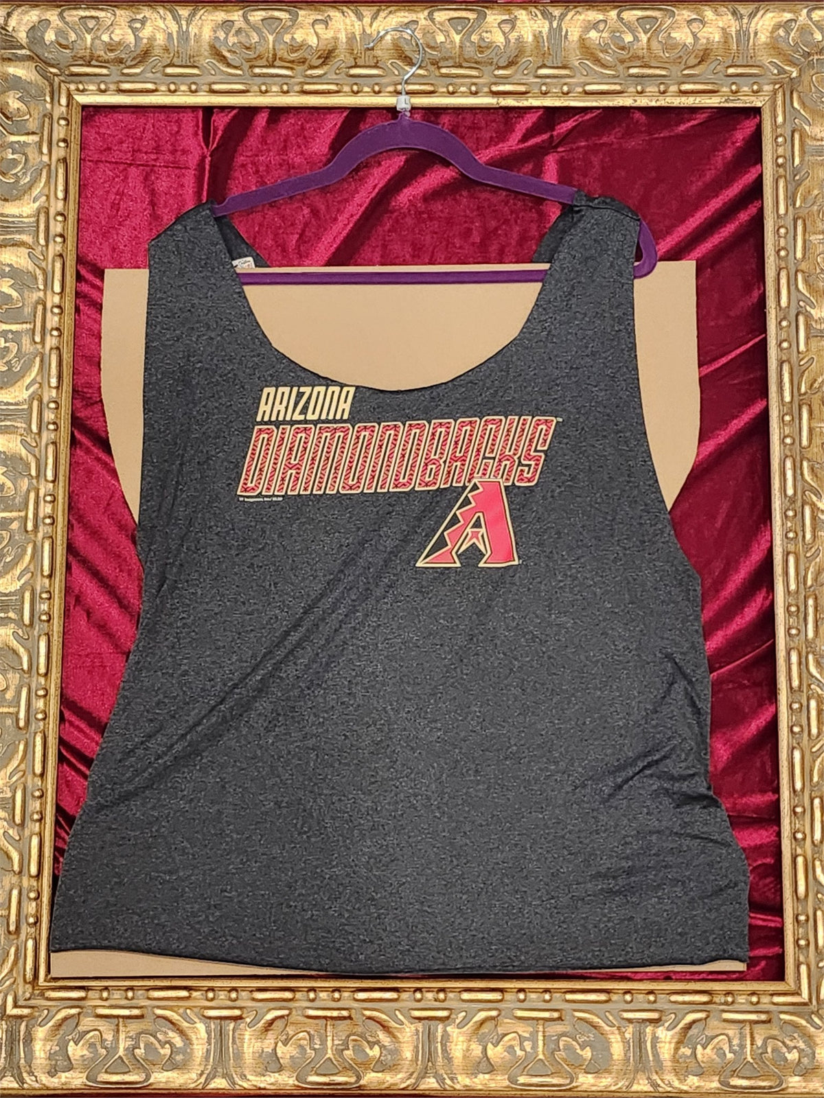 One-of-a-Kind Arizona Diamondbacks Upcycled Tank – Women’s Large