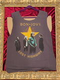 One-of-a-Kind Bon Jovi Upcycled Tank – Women’s Large