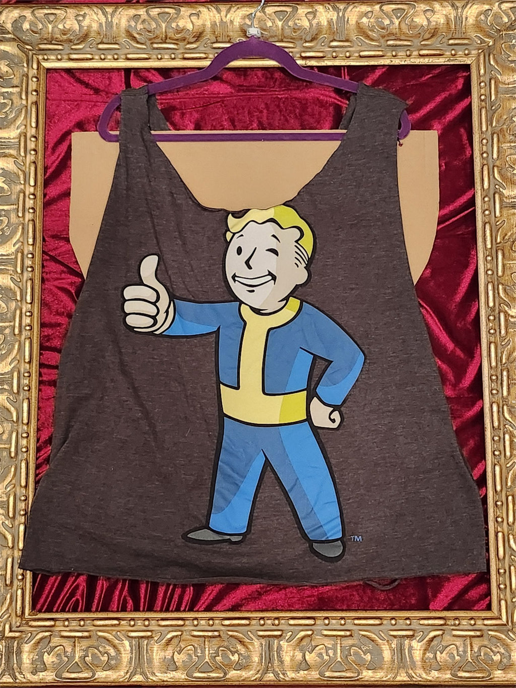 One-of-a-Kind Fallout Upcycled Tank – Women’s Large