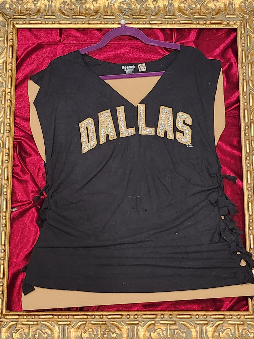 One-of-a-Kind Dallas Cowboy Upcycled Tank – Women’s Large
