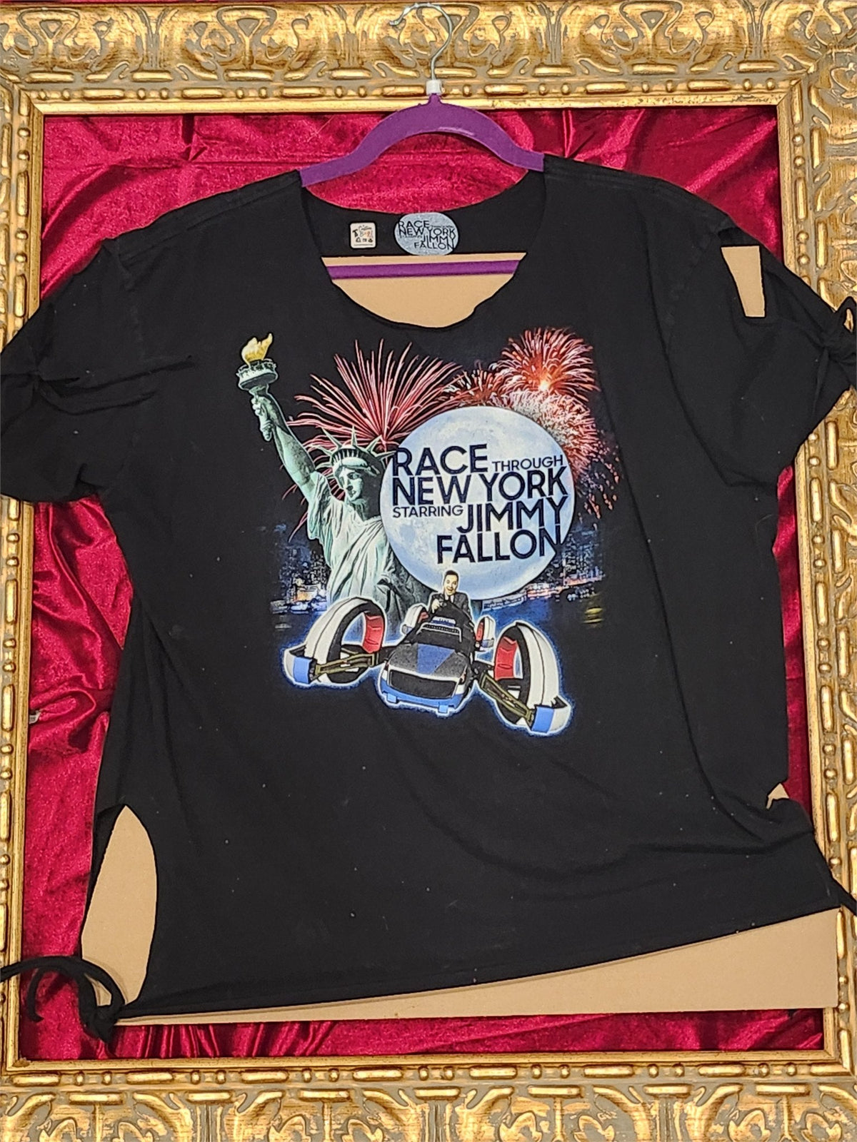 One-of-a-Kind Jimmy Fallon Upcycled Shirt – Women’s Large