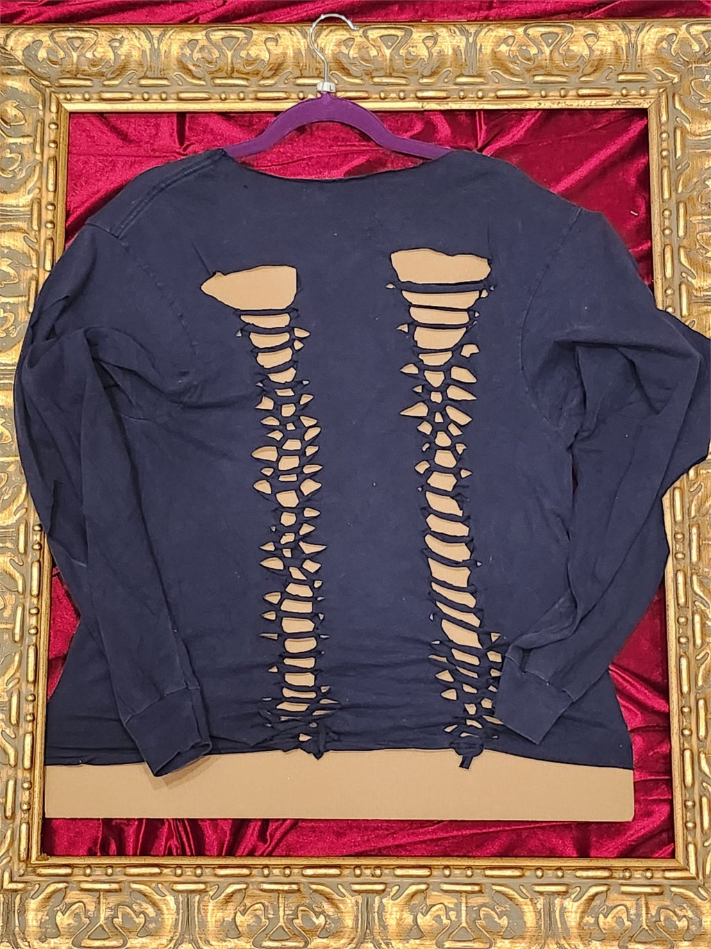 One-of-a-Kind Patriots Upcycled Shirt – Women’s Large - additional view