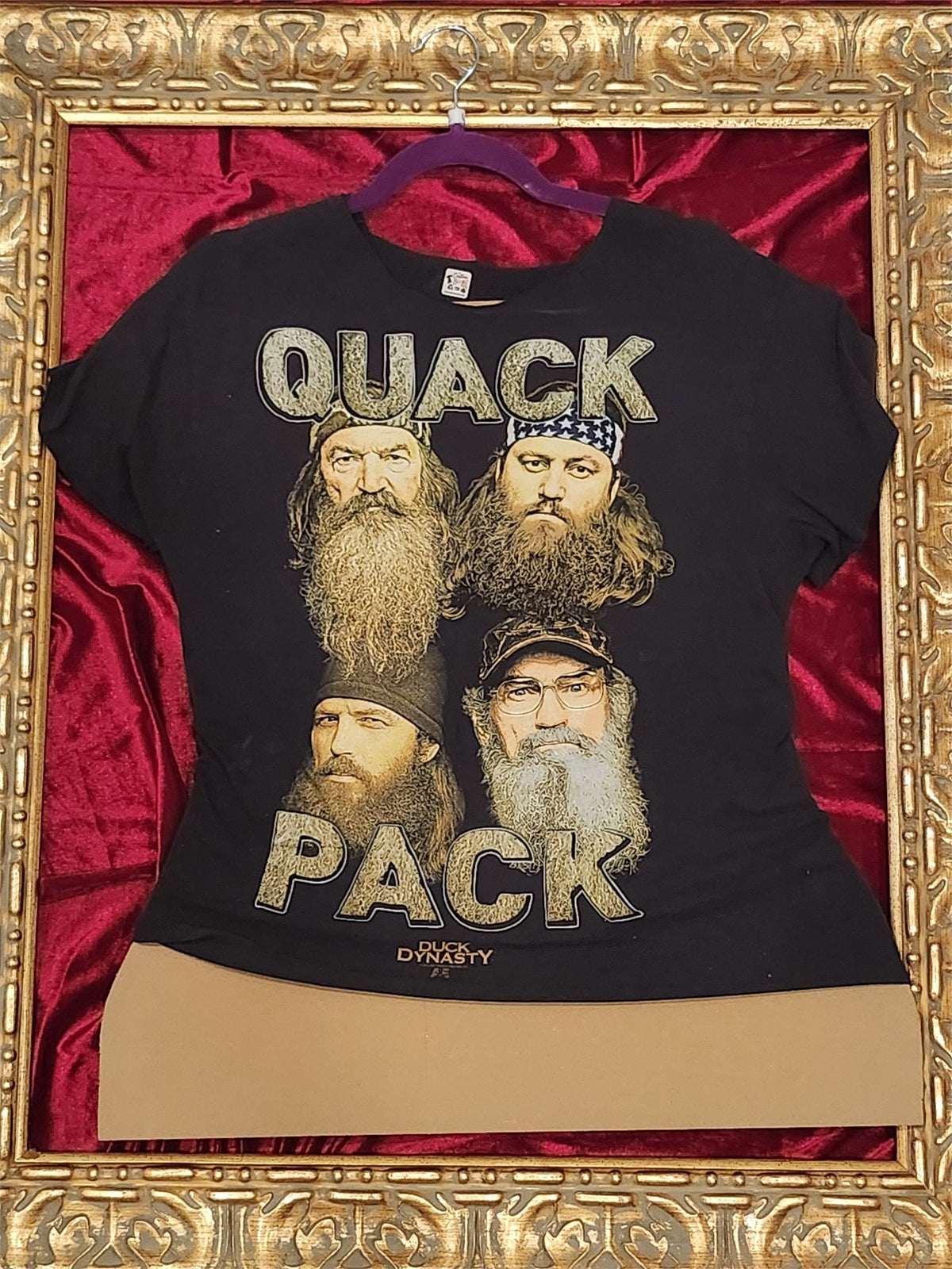 One-of-a-Kind Quack Pack Upcycled Shirt – Women’s Large