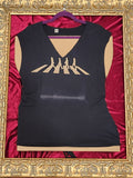 One-of-a-Kind Beatles Walking Upcycled Tank – Women’s Large