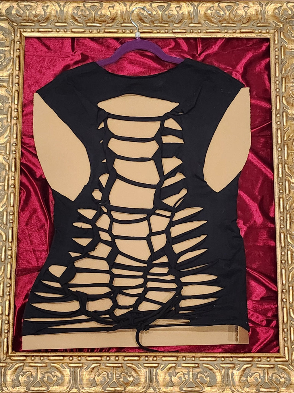 One-of-a-Kind Beatles Walking Upcycled Tank – Women’s Large - additional view