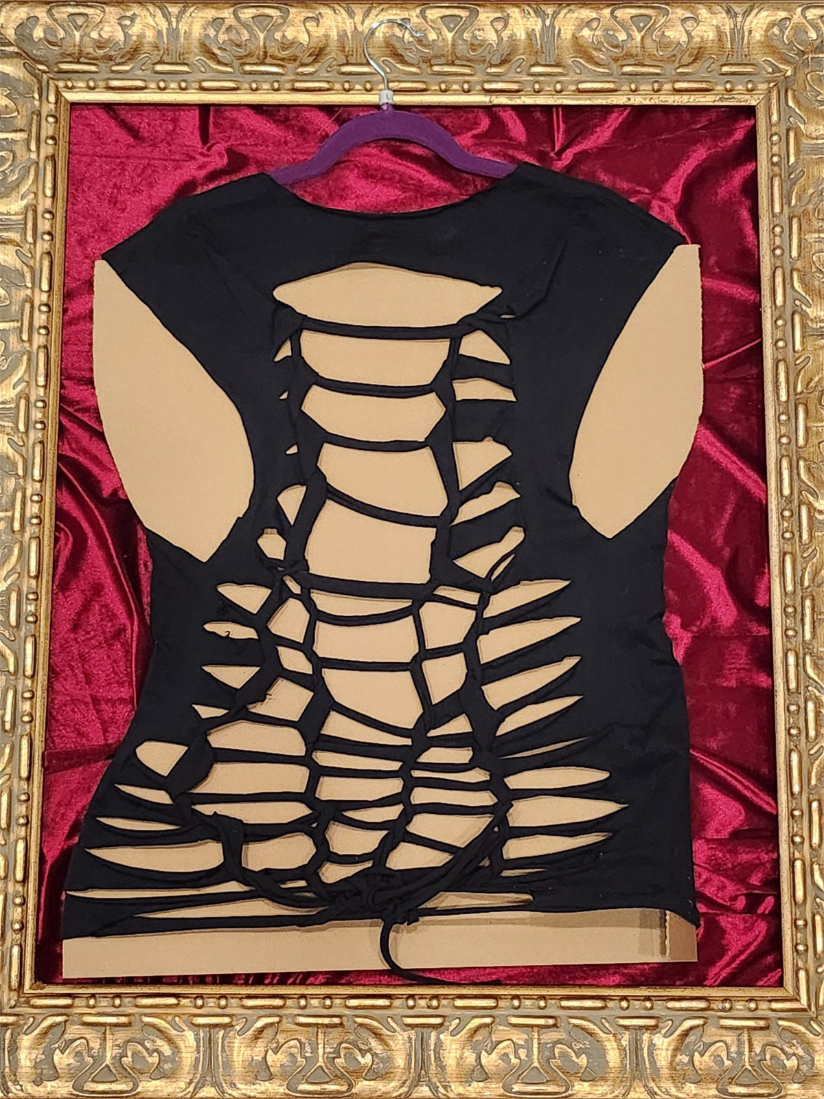 One-of-a-Kind Beatles Walking Upcycled Tank – Women’s Large - additional view