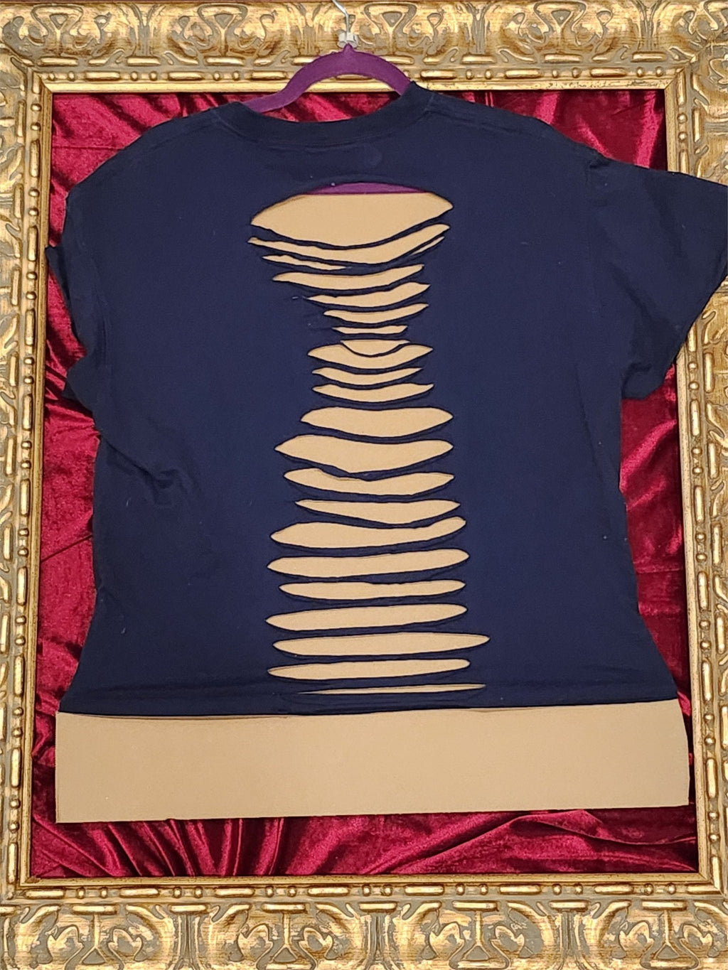 One-of-a-Kind NY Yankees Upcycled Shirt – Women’s Large - additional view