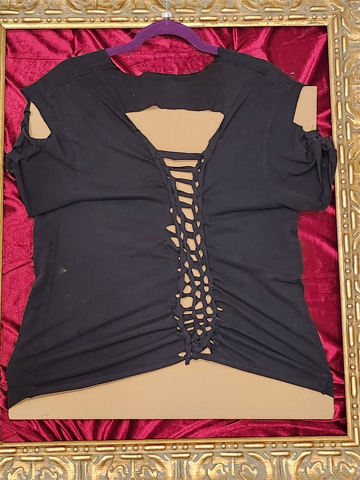 One-of-a-Kind Electric Motors Upcycled Shirt – Women’s Large - additional view