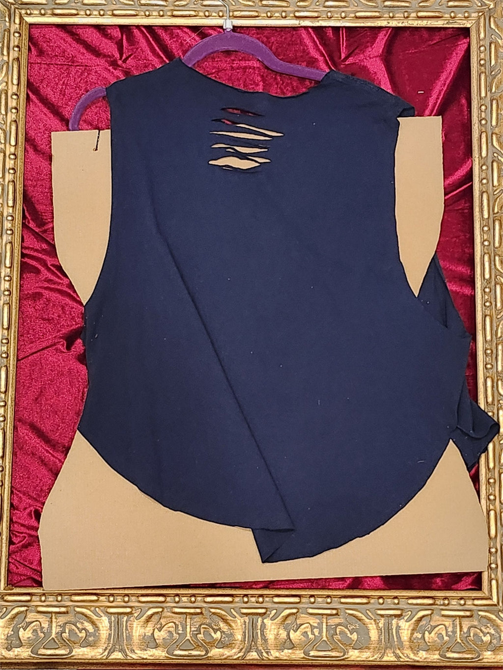 One-of-a-Kind Uncle Upcycled Tank – Women’s Large
