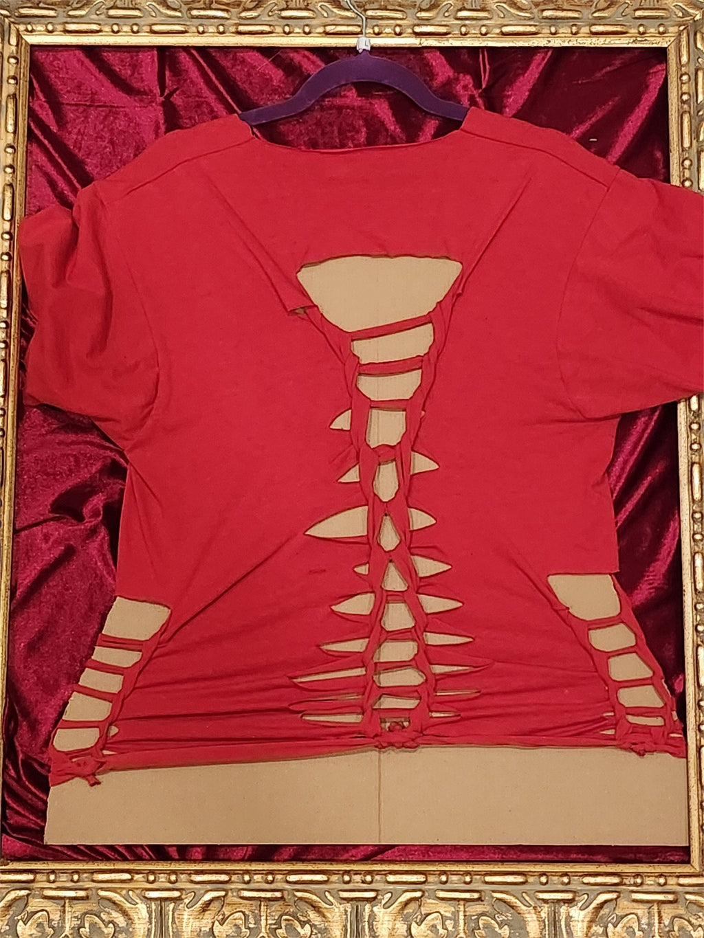 One-of-a-Kind Liberty Upcycled Shirt – Women’s Large - additional view