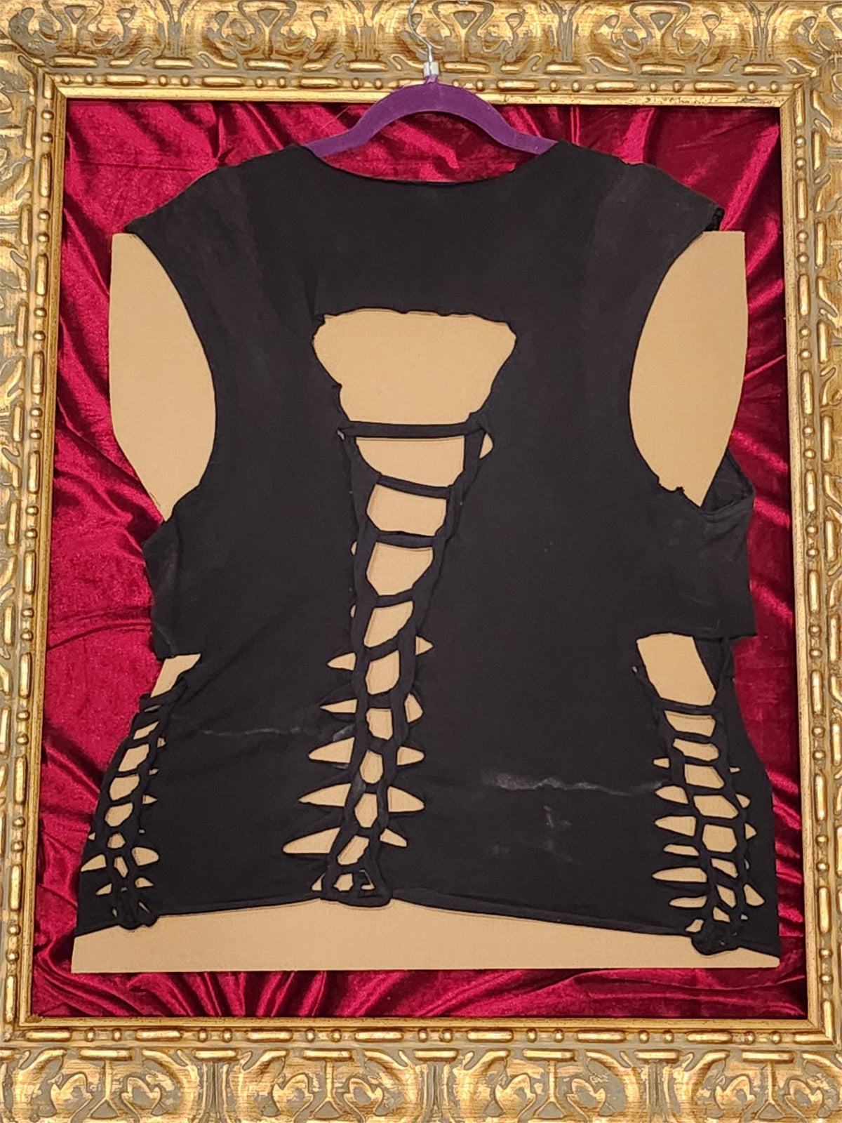 One-of-a-Kind 90' Cartoon Reworked Shirt – Size L - additional view