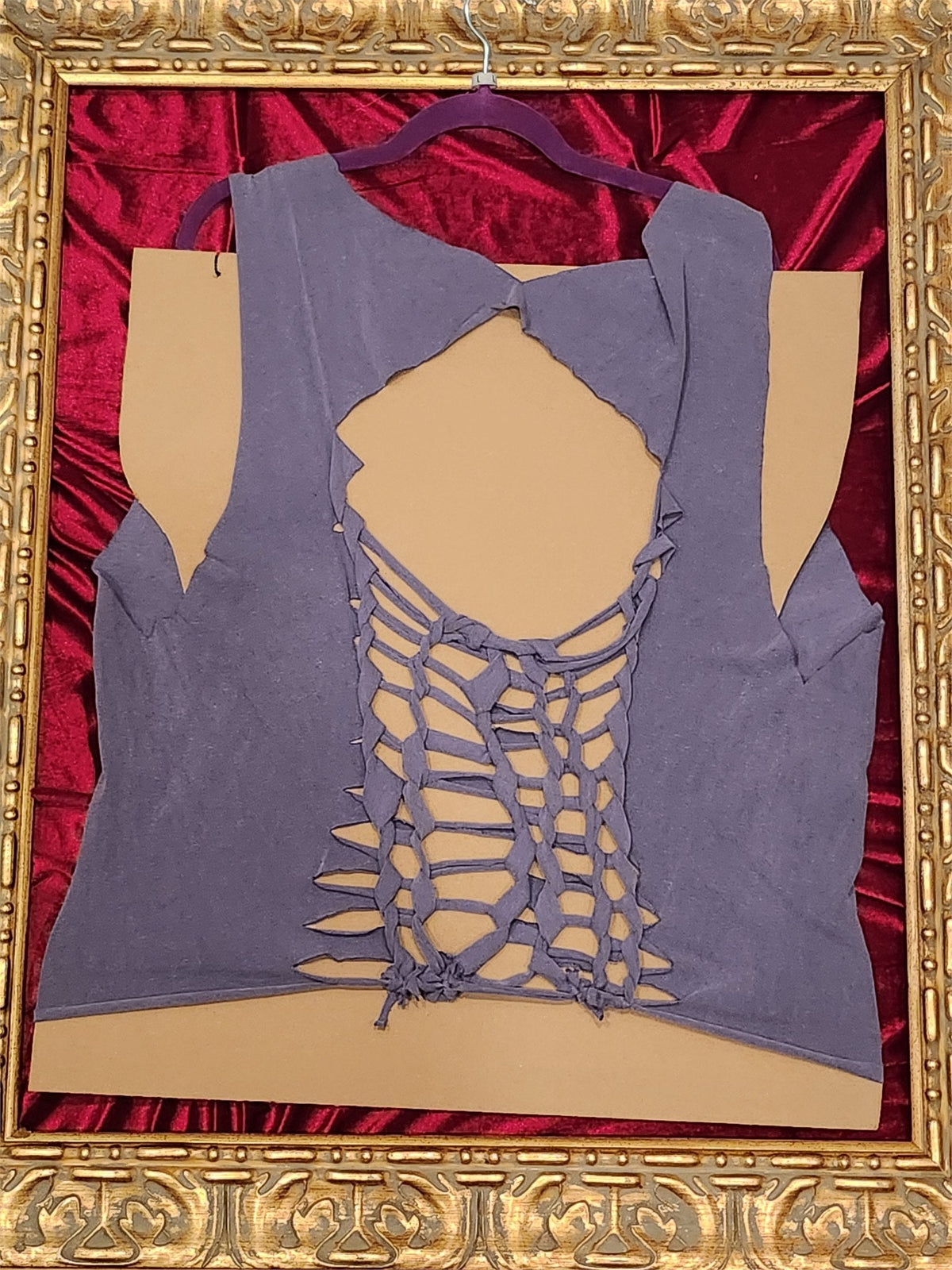 One-of-a-Kind Boston Red Sox Reworked Tank – Women’s Large - additional view