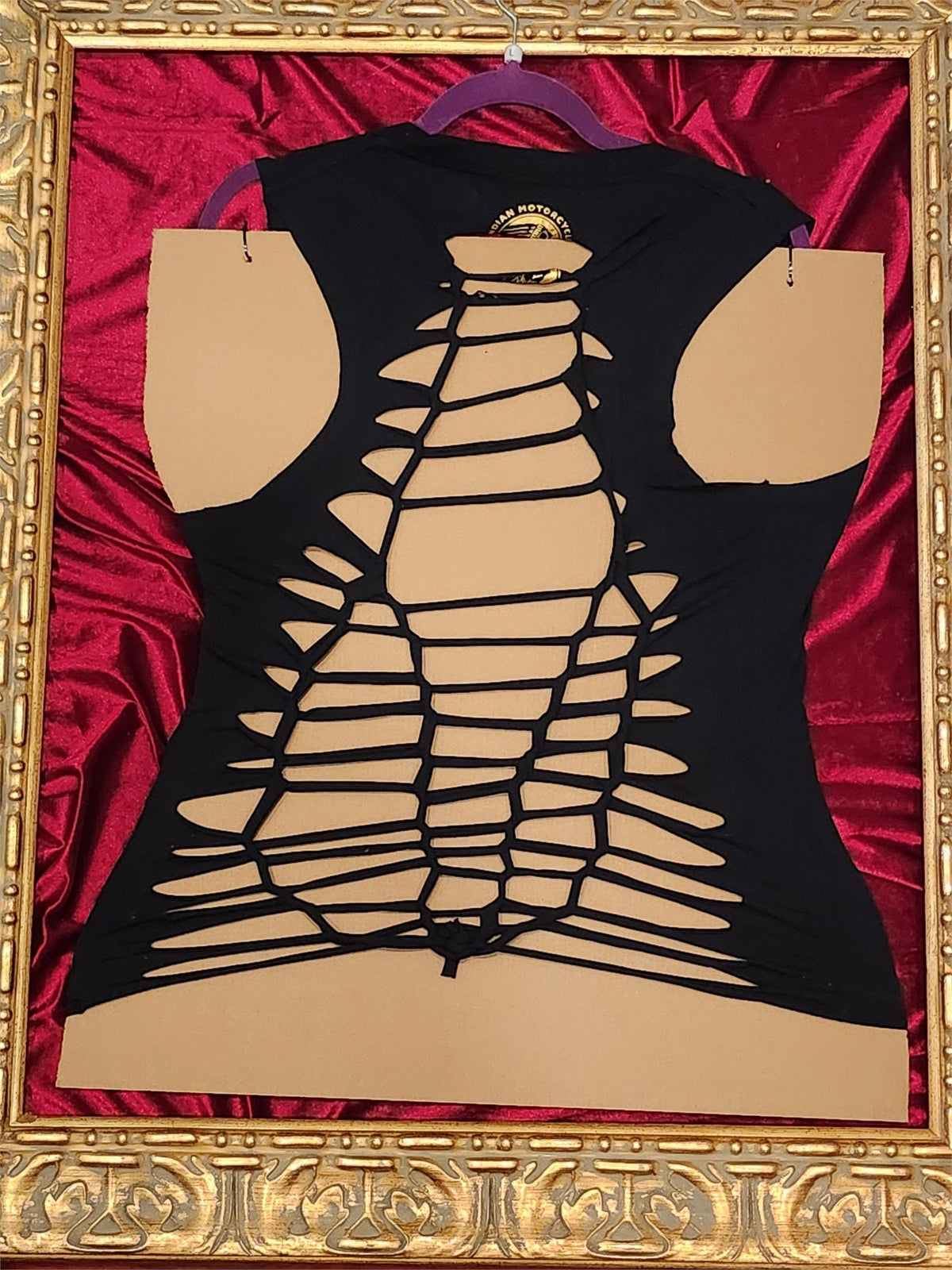 One-of-a-Kind World's Fastest Indian Reworked Tank – Women’s Large - additional view