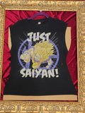 One-of-a-Kind Just Saiyan! Anime Reworked Tank – Women’s Large