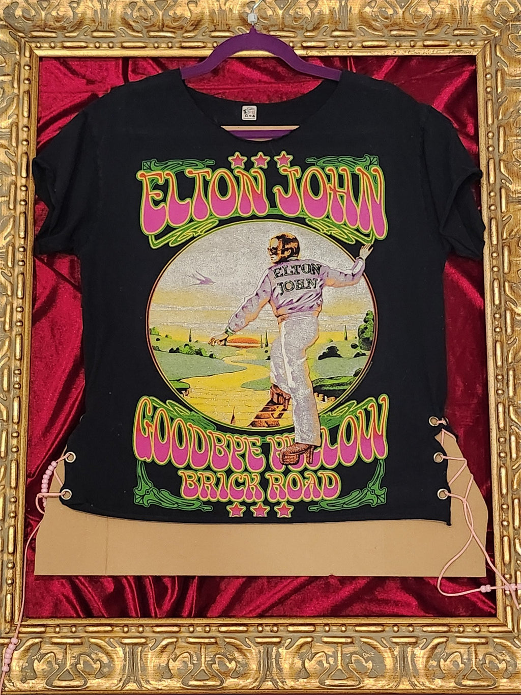 One-of-a-Kind Elton John Reworked Shirt – Women’s Large