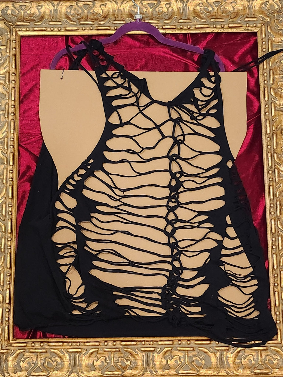 Motley / Def Leppard / Poison – One-of-a-Kind Women’s L Reworked Tank - additional view