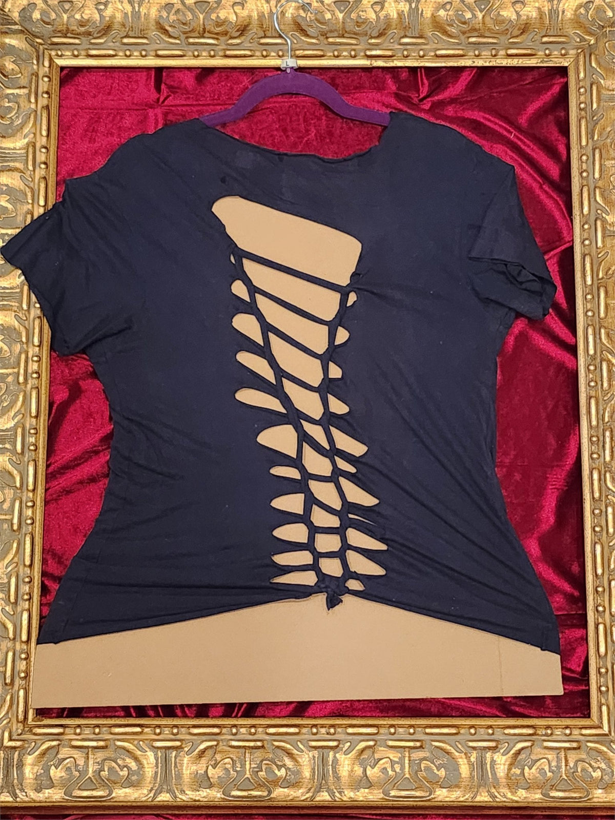 Las Vegas Fremont Street – One-of-a-Kind Women’s L Reworked Shirt - additional view