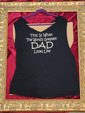 World's Greatest Dad – One-of-a-Kind Women’s L Reworked Tank