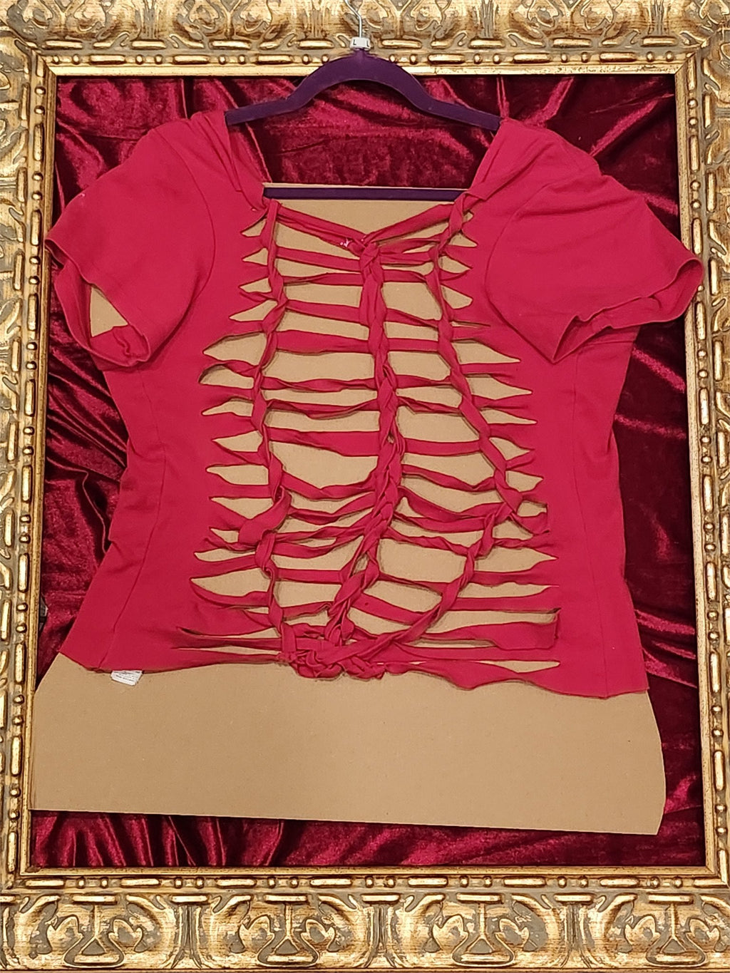 Mickey Mouse – One-of-a-Kind Women’s L Reworked Shirt - additional view