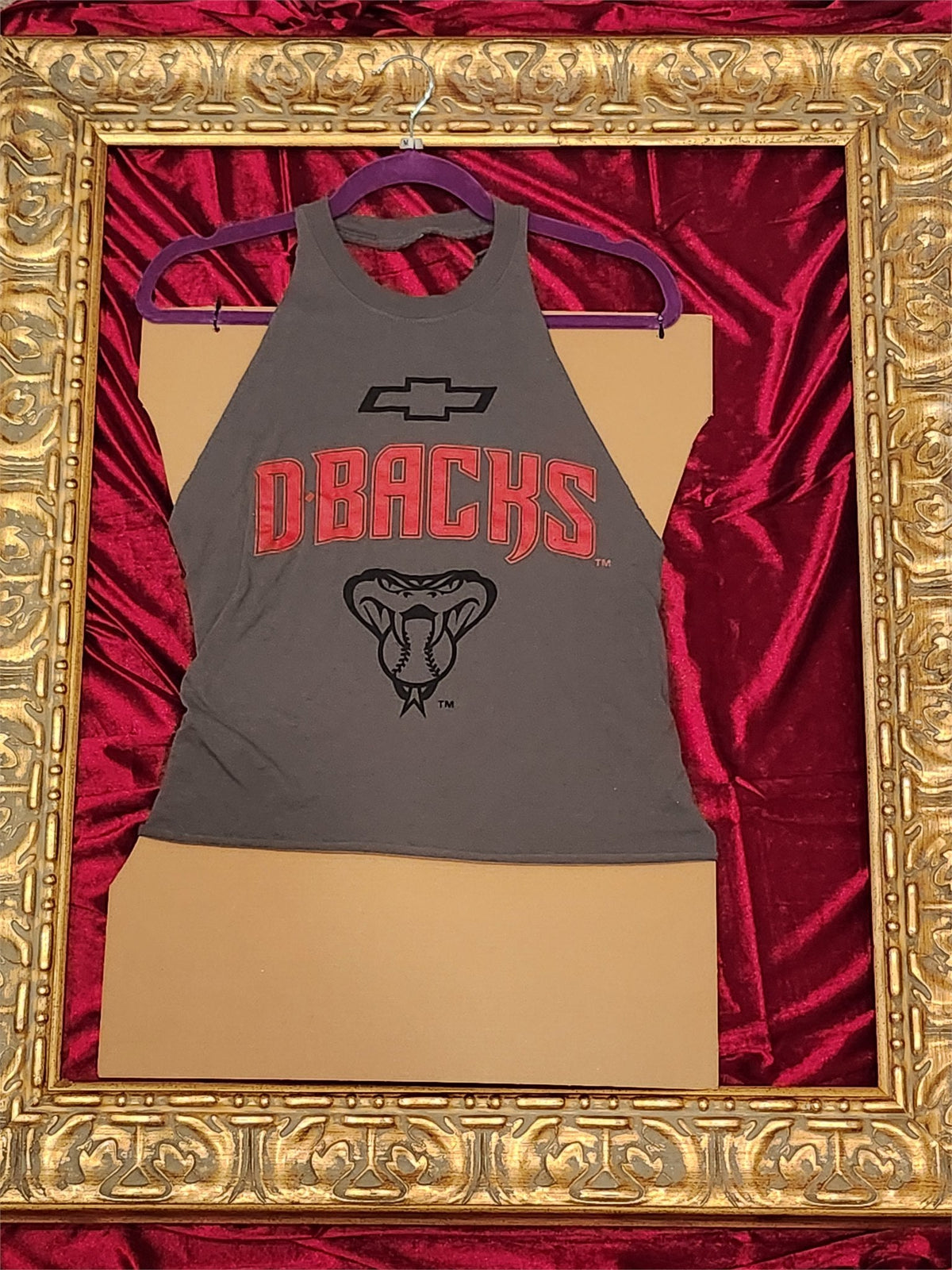 Diamondbacks – One-of-a-Kind Women’s M Reworked Tank