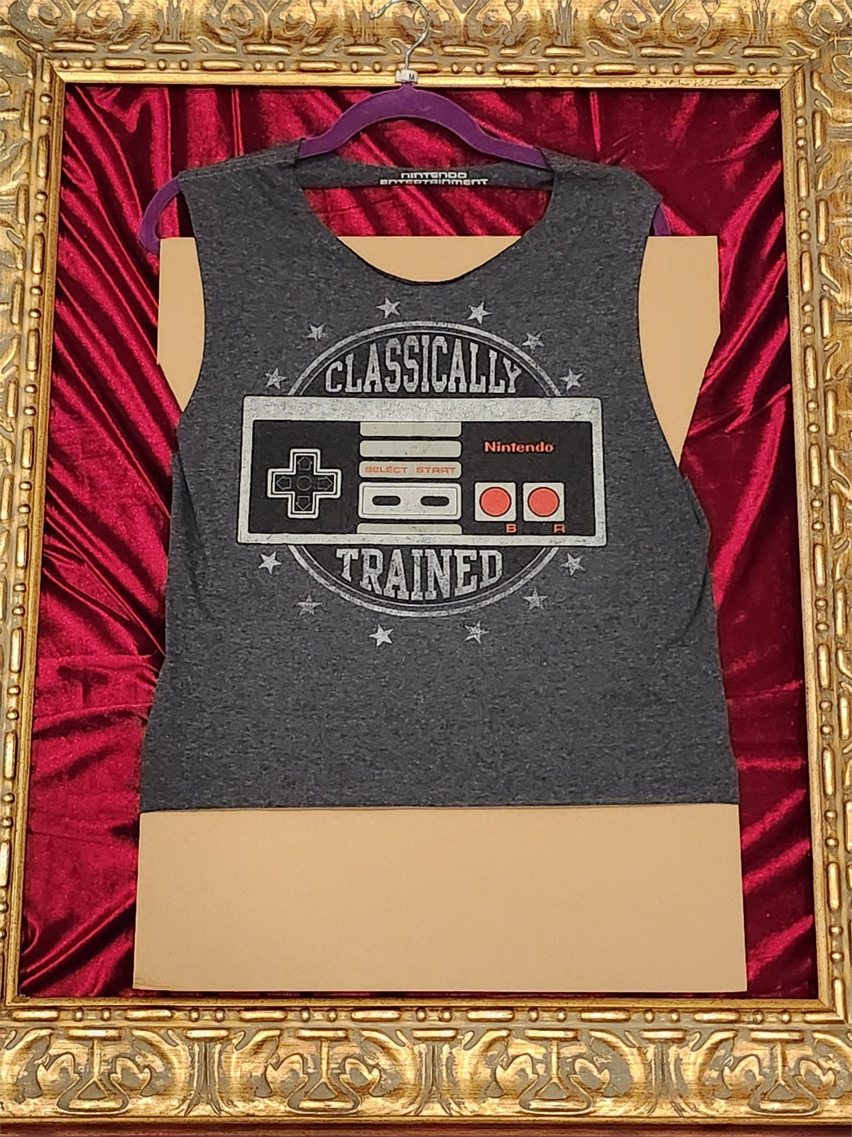 Nintendo Classic – One-of-a-Kind Women’s M Reworked Tank