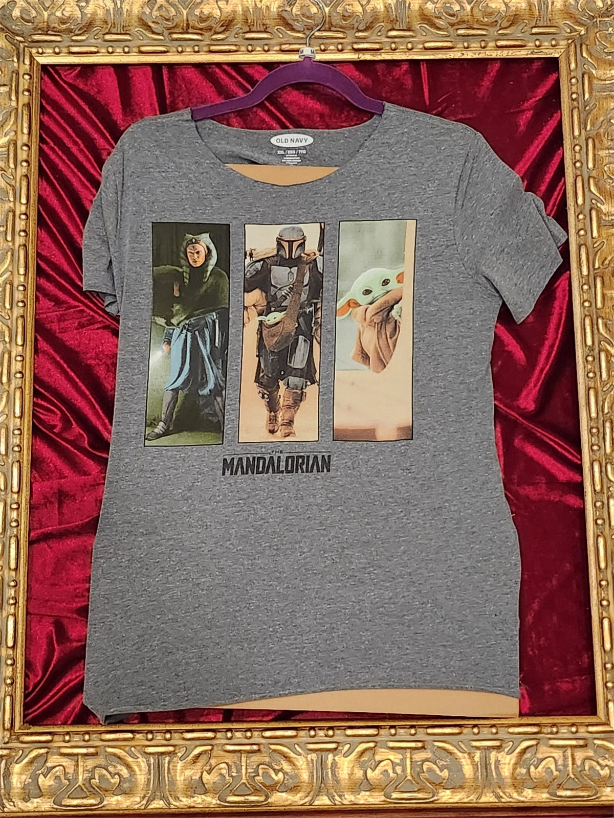 Mandalorian – One-of-a-Kind Women’s M Reworked Shirt