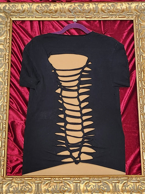 Cartoon Characters – One-of-a-Kind Women’s M Reworked Shirt - additional view