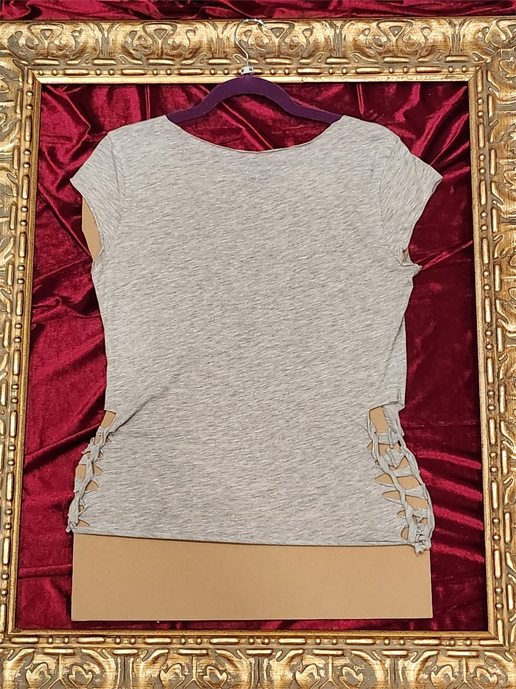 Jack Skellington – One-of-a-Kind Women’s M Reworked Shirt - additional view