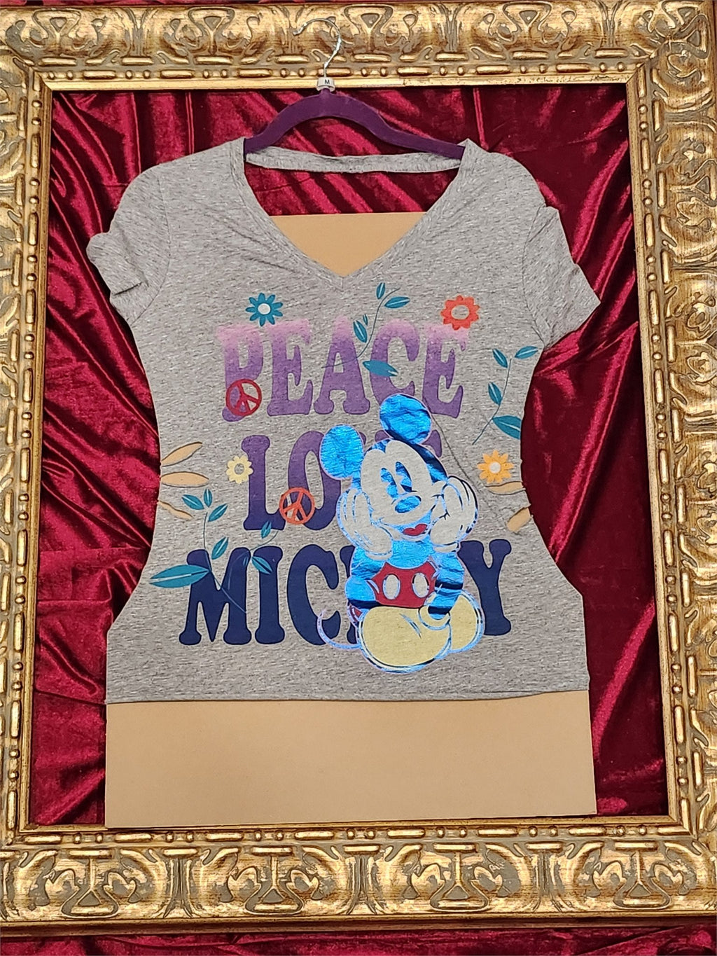 Mickey Peace – One-of-a-Kind Women’s M Reworked Shirt