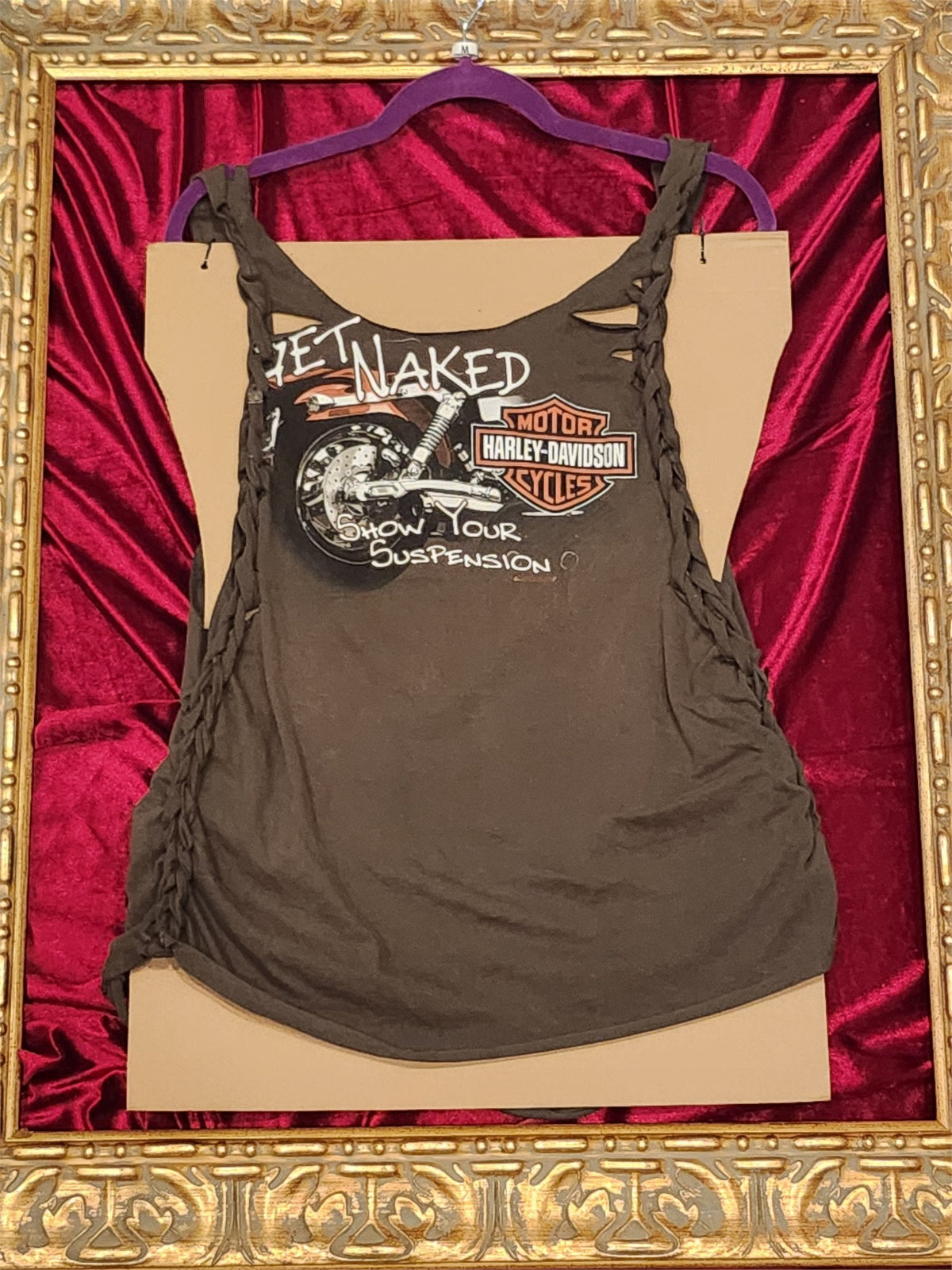 Harley Davidson – One-of-a-Kind Women’s M Reworked Tank