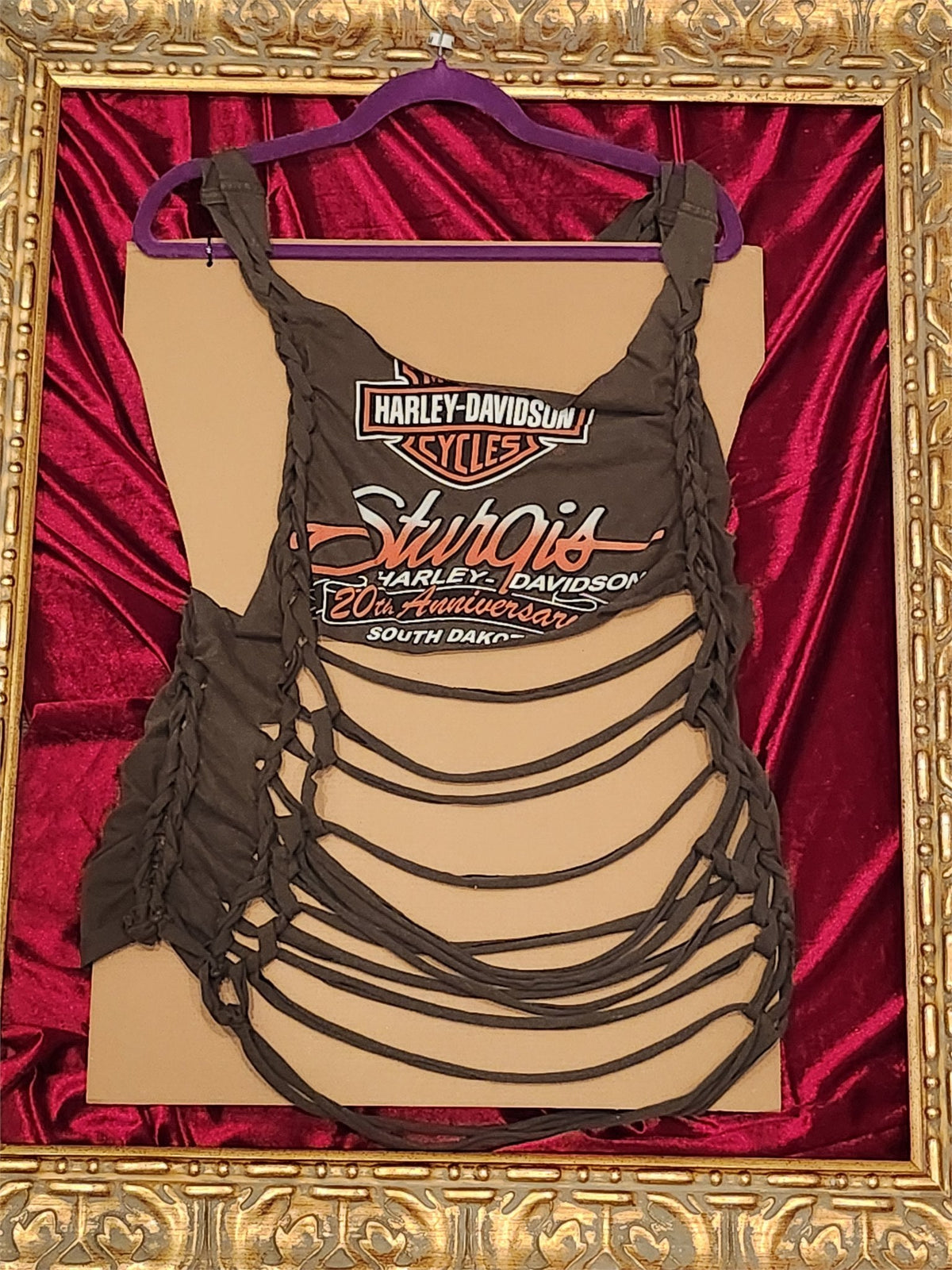Harley Davidson – One-of-a-Kind Women’s M Reworked Tank - additional view