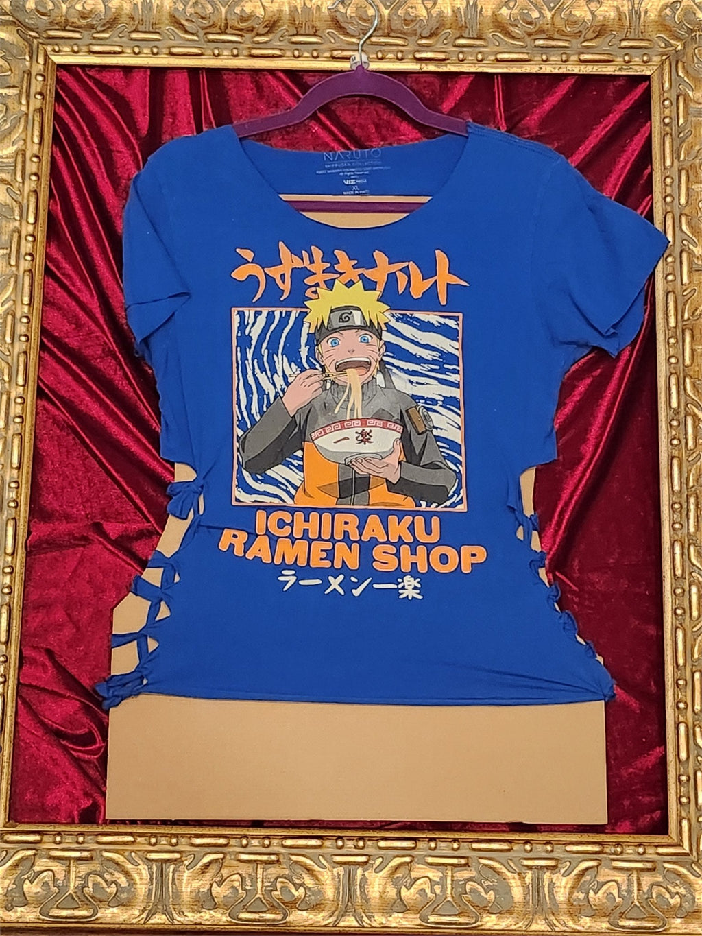 Anime Ramen – One-of-a-Kind Women’s M Reworked Shirt