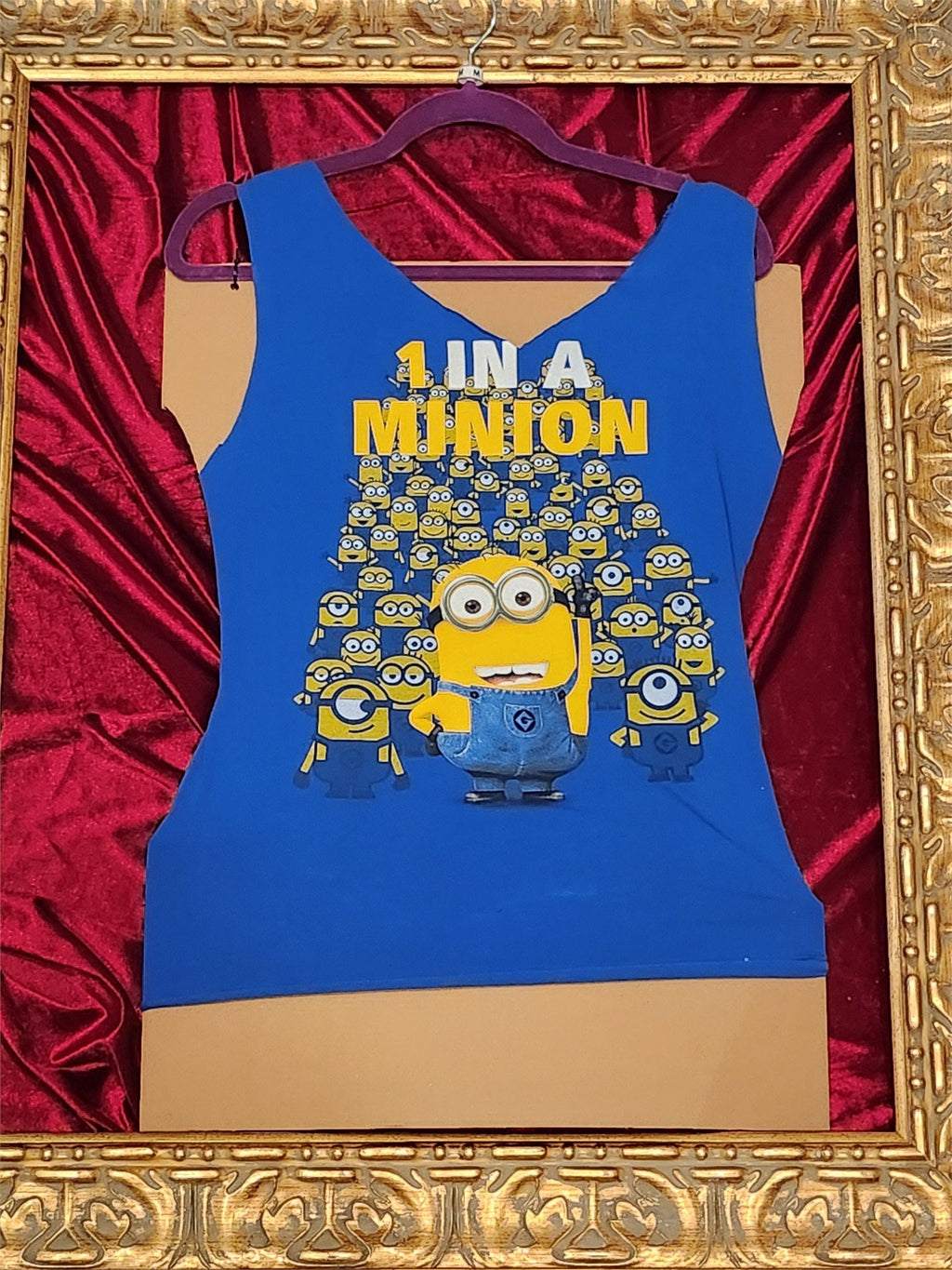 Minion 1 in a Million – One-of-a-Kind Women’s M Reworked Tank
