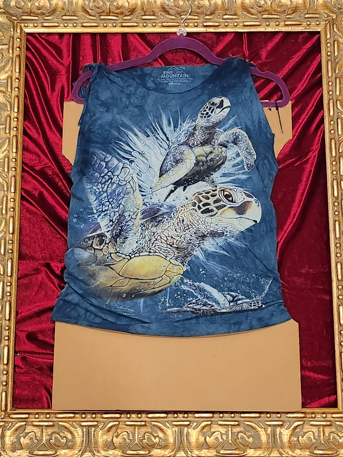 Turtles – One-of-a-Kind Women’s M Reworked Tank
