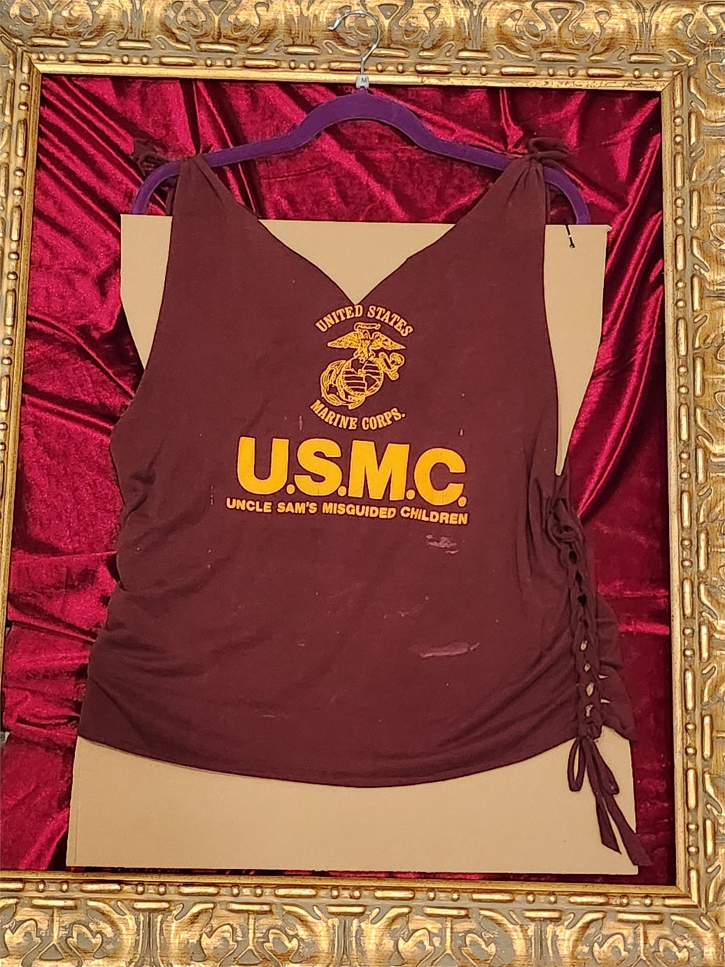 USMC – One-of-a-Kind Women’s M Reworked Tank