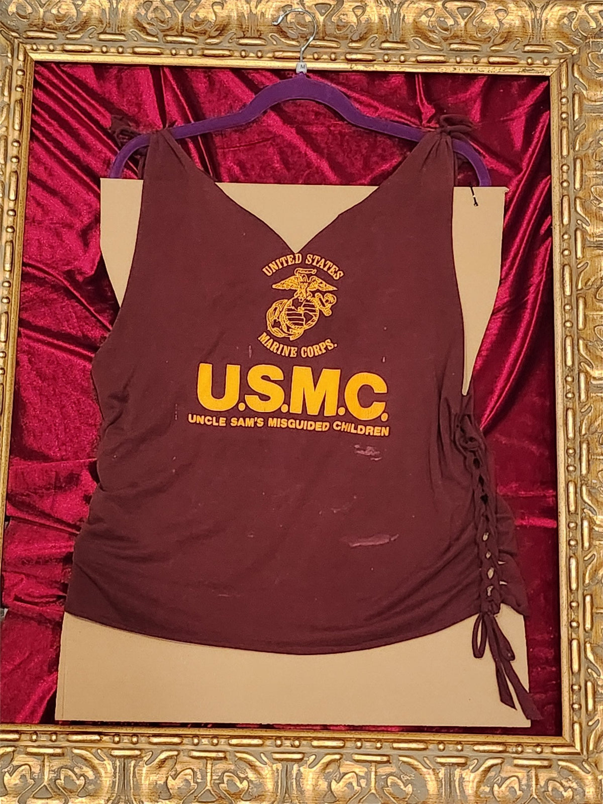 USMC – One-of-a-Kind Women’s M Reworked Tank