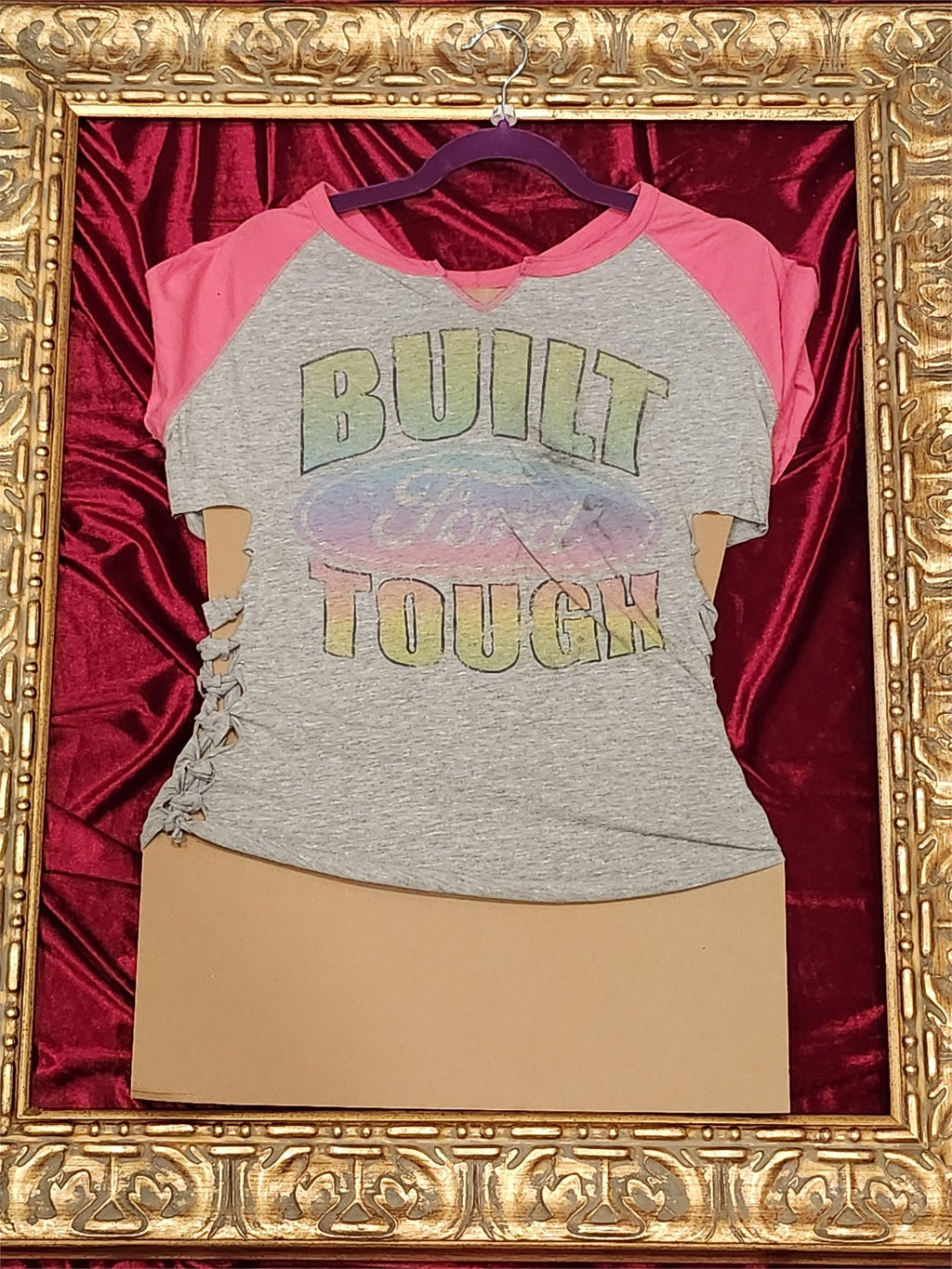 Ford Built Tough – One-of-a-Kind Women’s M Reworked Shirt
