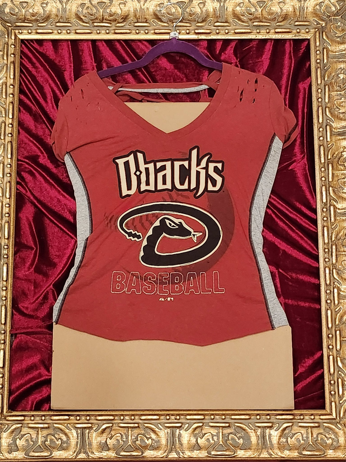 Diamondbacks – One-of-a-Kind Women’s M Reworked Shirt
