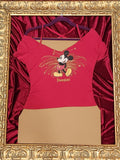 Mickey Mouse – One-of-a-Kind Women’s M Reworked Shirt