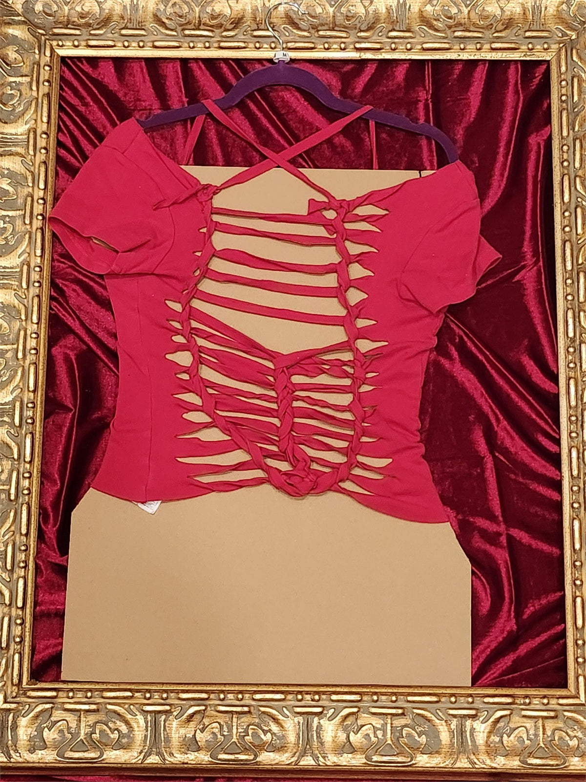 Mickey Mouse – One-of-a-Kind Women’s M Reworked Shirt - additional view