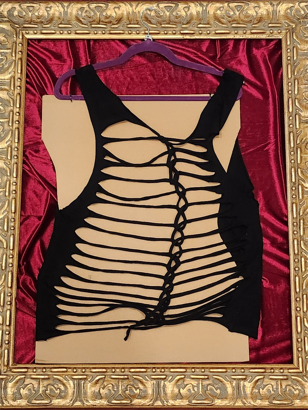 Christmas Story – One-of-a-Kind Women’s M Reworked Tank - additional view
