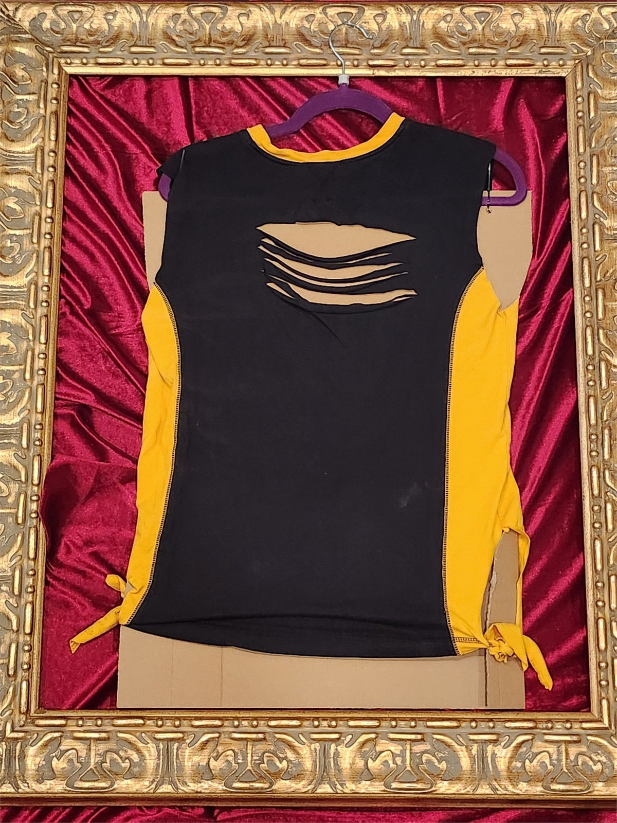 Steelers 78 – One-of-a-Kind Women’s M Reworked Tank - additional view